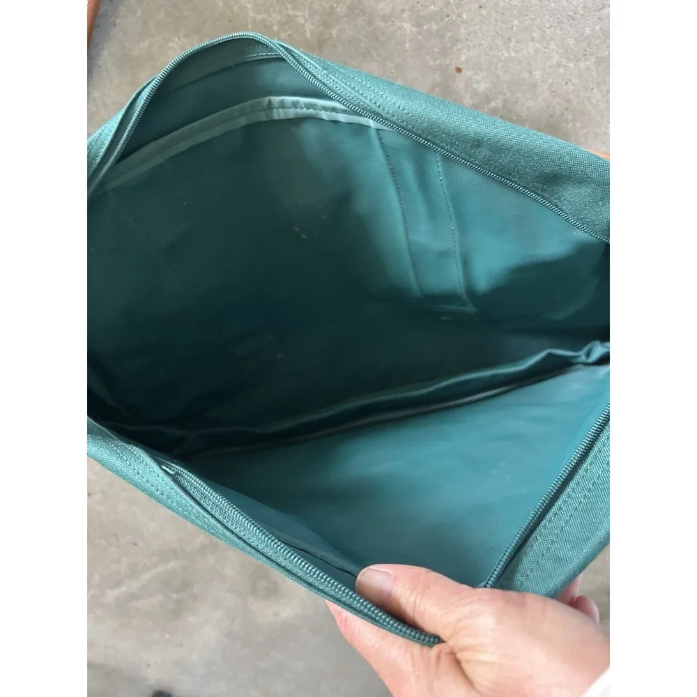 Vintage Polo Ralph Lauren Green Garment Bag Tote Duffle Luggage Travel Lot